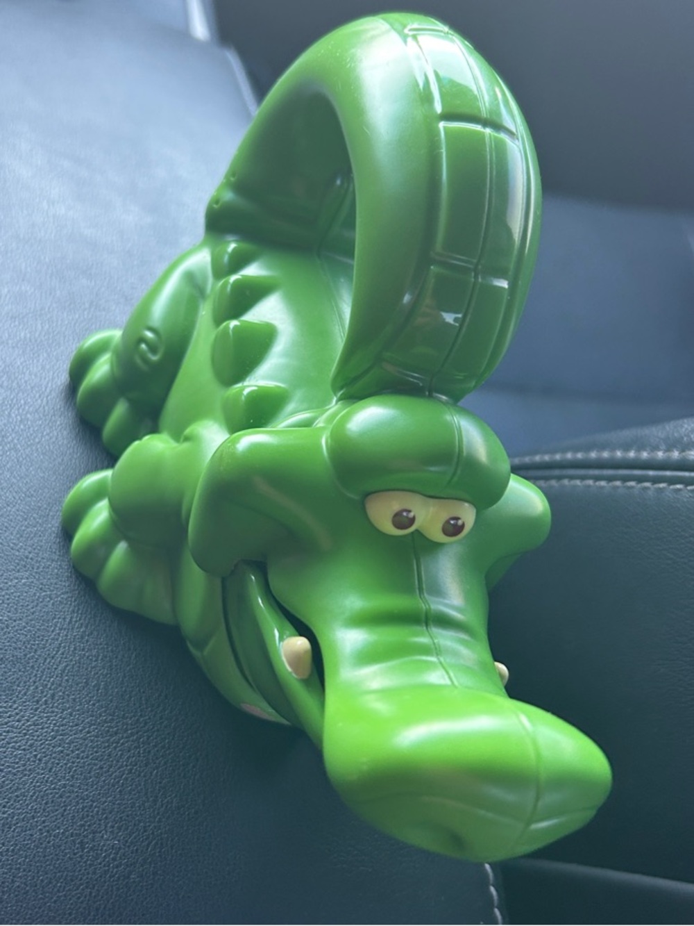 Green Crocodile/Toy Alligator Figurine